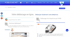 Desktop Screenshot of deblocage.net